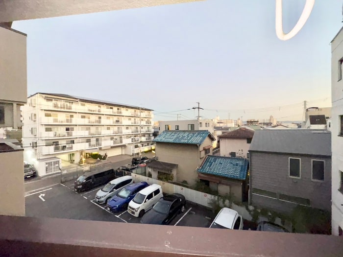 室内からの展望 ハイツ城