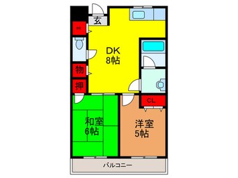 間取図 ダイジェストハイツ