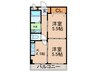 エスポワ－ルSEIBU 2Kの間取り
