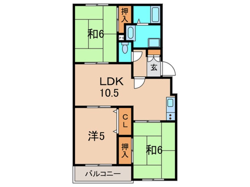 間取図 メゾン鈴原