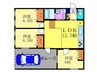 グリ－ンヒル下鴨本通 3LDKの間取り