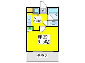 間取図 フジパレス南田出井