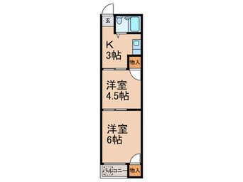 間取図 センチュリ－ハイム鷹合
