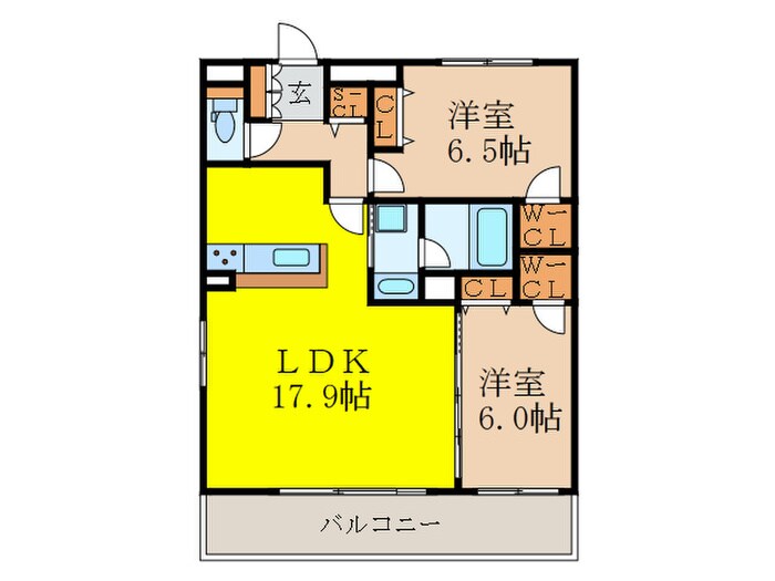 間取り図 セノアタワー新大阪