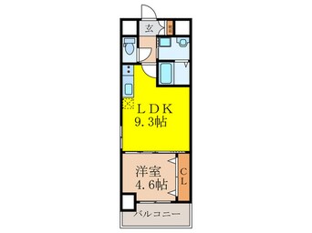 間取図 グランルクレ新大阪