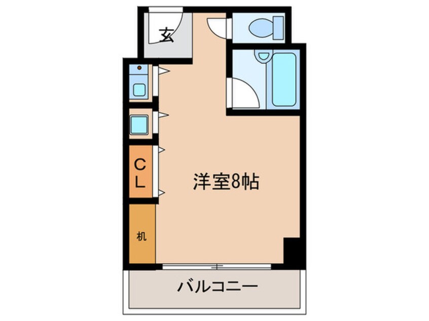 間取図 ラ・メ－ル北大阪