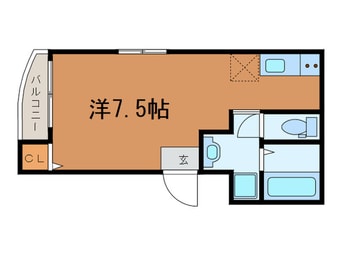 間取図 ﾜｺｰﾚｳﾞｨｰﾀ神戸上沢通サウス