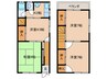 田井西町貸家 4Kの間取り