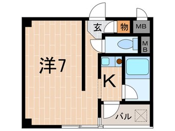 間取図 パレストルウィン