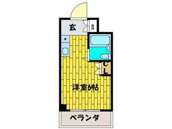 間取図 レナジア大東