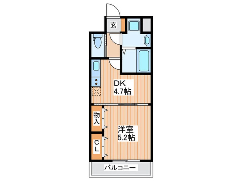 間取図 ＣＩＴＹ　ＳＰＩＲＥ鶴見