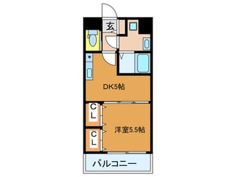 間取図 ＣＩＴＹ　ＳＰＩＲＥ鶴見