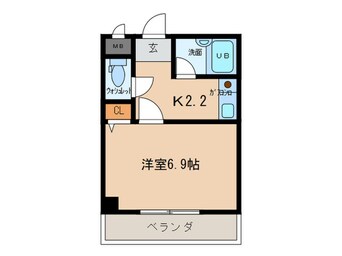 間取図 アベニュー曙