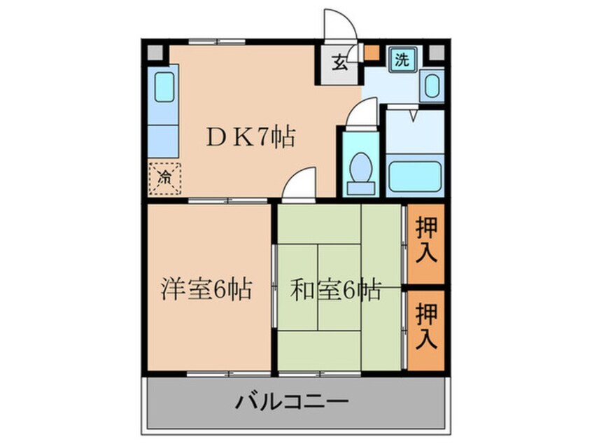 間取図 小寺マンション