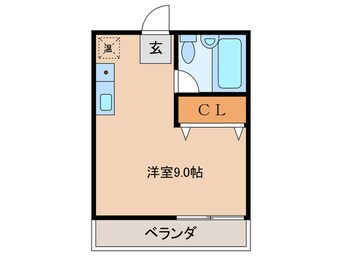 間取図 ｼｬﾄｰ金城