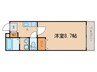 フォーブル高倉 1Kの間取り