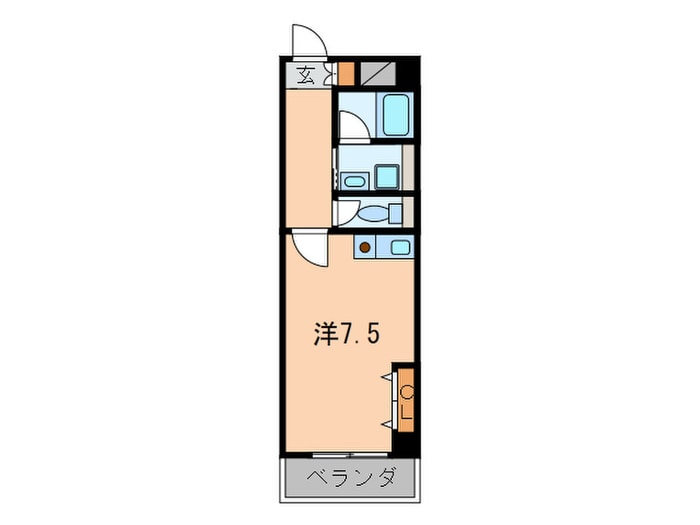 間取り図 シェルデュ甲子園口