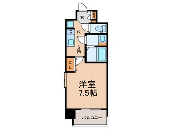 間取図 スプランディッド天王寺Ⅲ