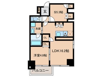 間取図 スプランディッド上本町west