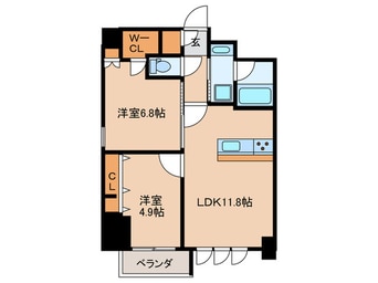 間取図 スプランディッド上本町west