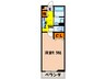 ＨＯＮ　ＪＯＲＧＥ　Ⅴ 1Kの間取り