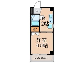 間取図 ポプリ六甲