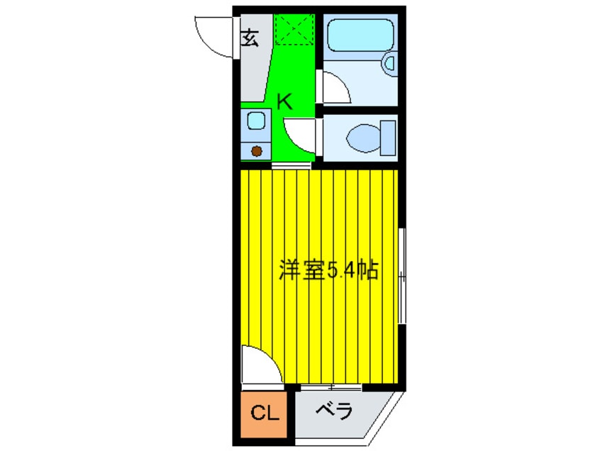 間取図 メゾンフル－ル