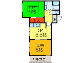 間取図 デイブレイク２１０