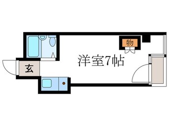 間取図 ﾐｽﾄﾗﾙ聖護院