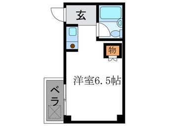 間取図 ﾐｽﾄﾗﾙ聖護院