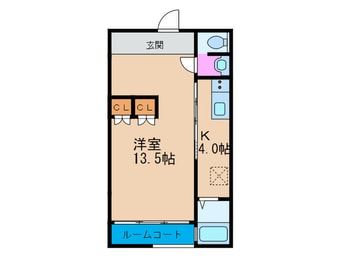 間取図 チェルヴォこのはな