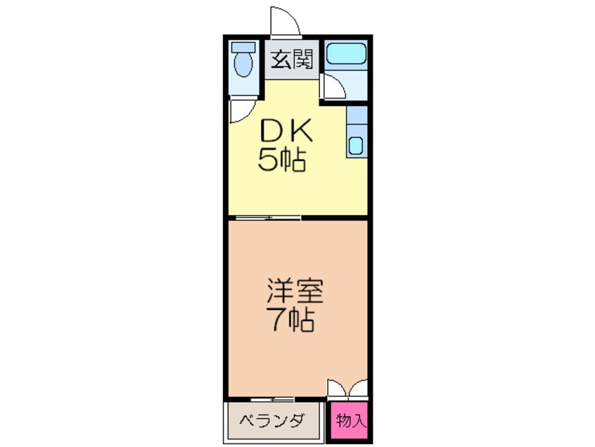 間取図 ガ－デンコ－ト平野南