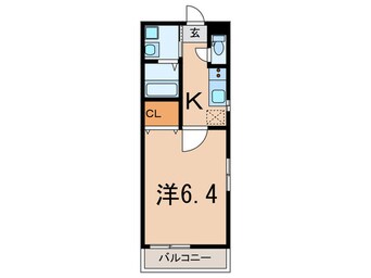 間取図 ベルメール東垂水