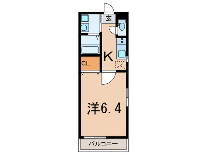 間取図 ベルメール東垂水