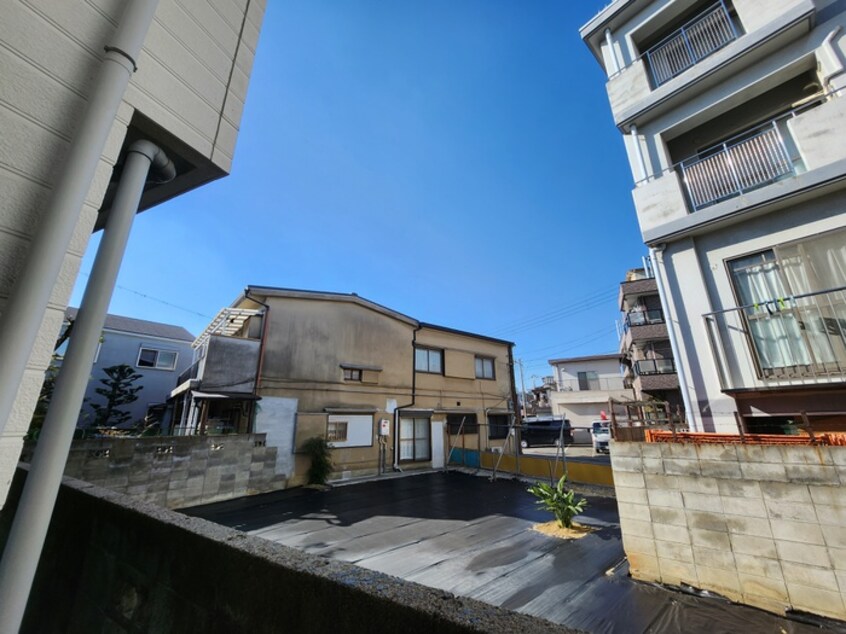 室内からの展望 サウスハイツ