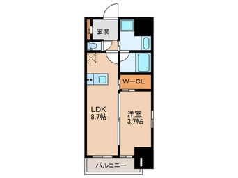 間取図 リヴェント福島