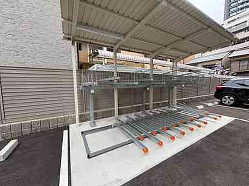 駐輪場 リヴェント福島