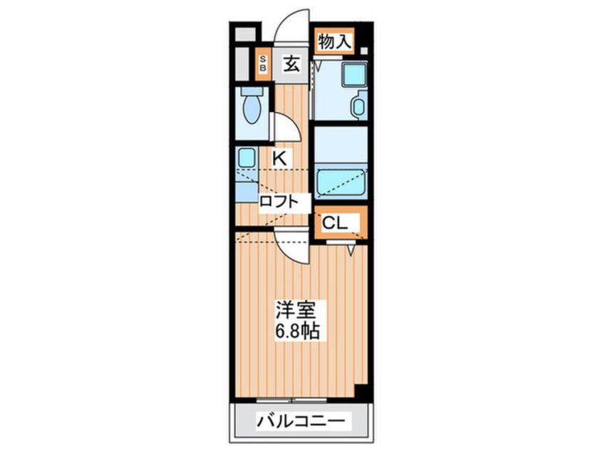 間取図 グリシ－ナⅠ