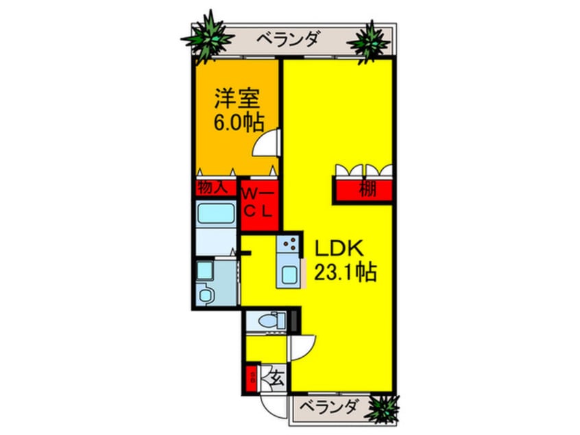 間取図 シロイエ石切