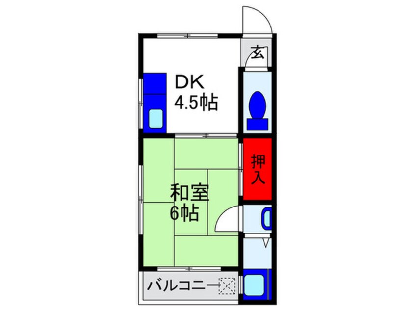 間取図 藤原ハイツ