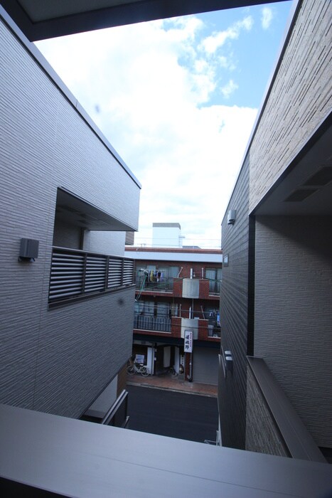 室内からの展望 ﾌｼﾞﾊﾟﾚｽ豊里中央公園Ⅲ番館