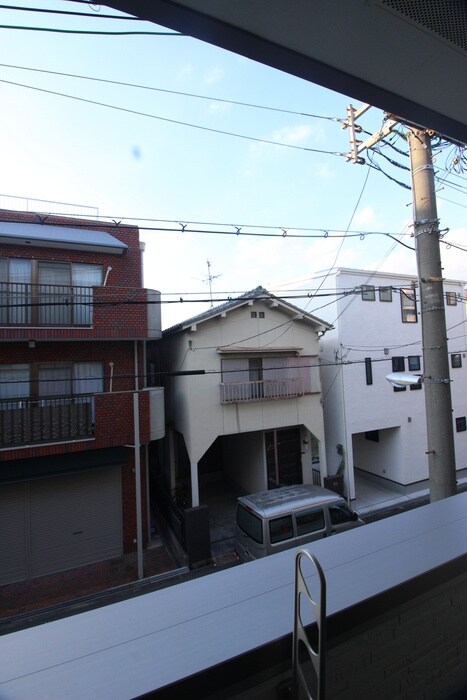 室内からの展望 ﾌｼﾞﾊﾟﾚｽ豊里中央公園Ⅲ番館