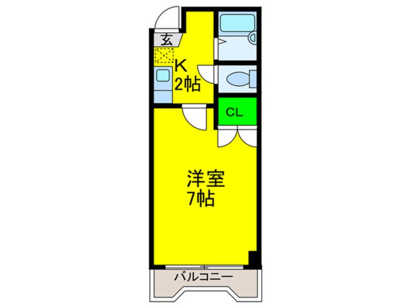 間取図 サザンポ－ト内海