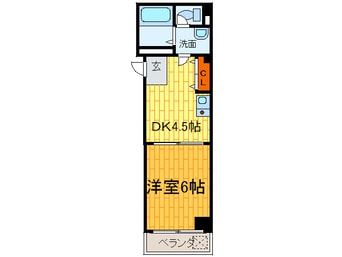間取図 レガ－レ布施