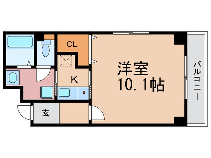 間取り図 プチフラット三条