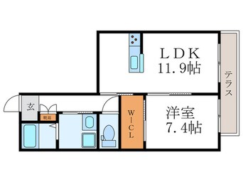 間取図 セントリヴィエ京都衣笠