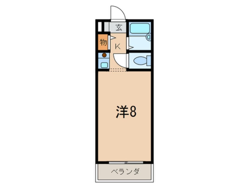 間取図 エトール市川Ⅵ