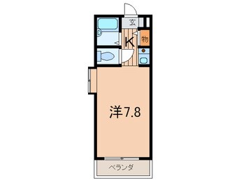 間取図 エトール市川Ⅵ
