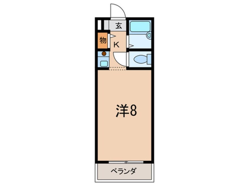 間取図 エトール市川Ⅵ