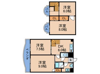 間取図 ＦｉｖｅＴｗｏ